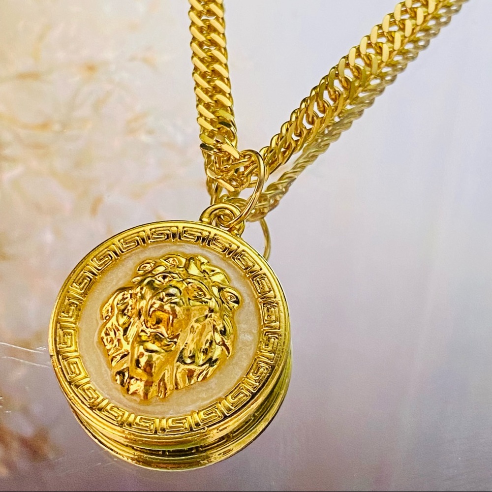 Greek Medusa Necklace
